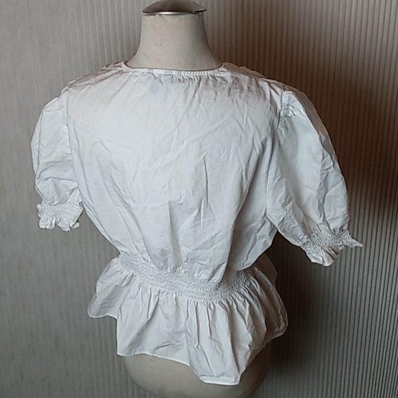 Buffalo David Bitton Cross Front Blouse - Picture 4 of 4